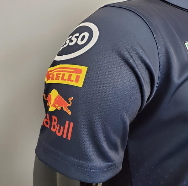 F1 Formula One racing suit; Honda Red Bull racing suit POLO Sapphire S-5XL - Image 7