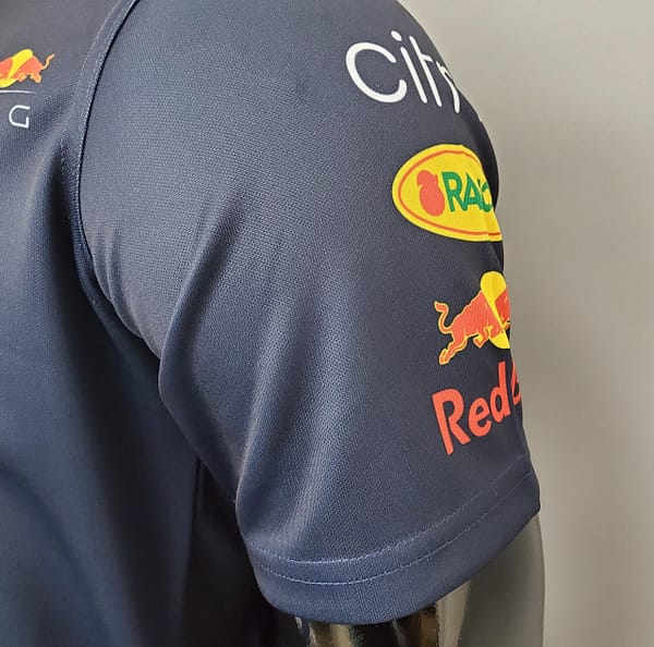 F1 Formula One racing suit; Honda Red Bull racing suit POLO Sapphire S-5XL - Image 8