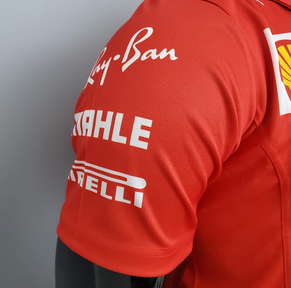 F1 Formula One; Ferrari racing suit Polo red S-5XL - Image 3