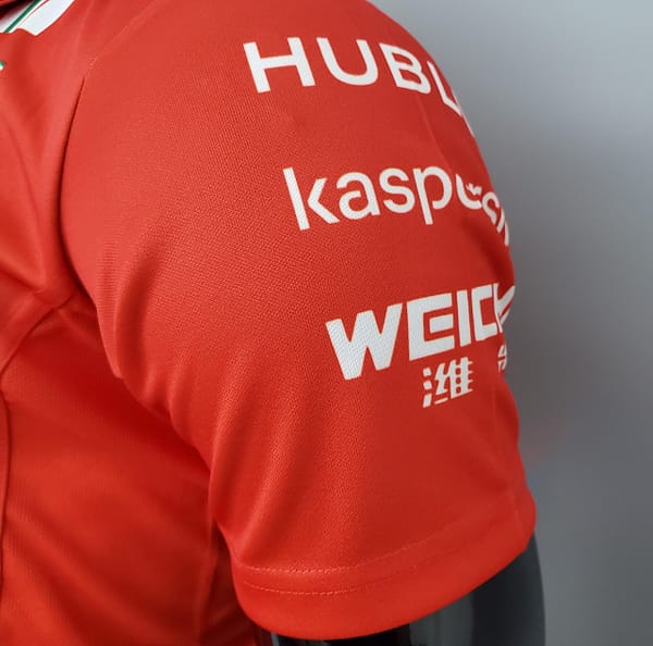 F1 Formula One; Ferrari racing suit Polo red S-5XL - Image 4