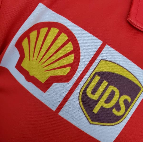 F1 Formula One; Ferrari racing suit Polo red S-5XL - Image 6