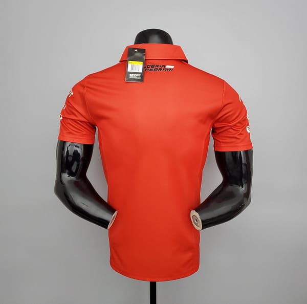 F1 Formula One; Ferrari racing suit Polo red S-5XL - Image 10