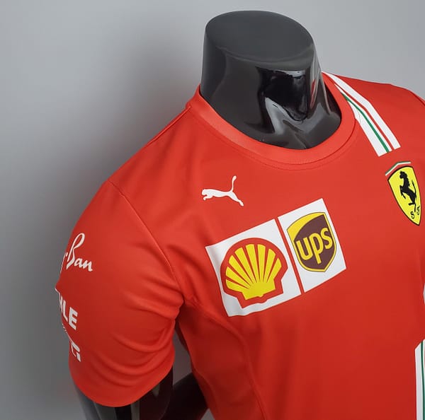 F1 Formula One; Ferrari racing suit red S-5XL - Image 3