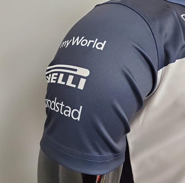 F1 Formula One Honda Blue White S-5XL - Image 6