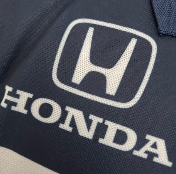 F1 Formula One Honda Blue White S-5XL - Image 8