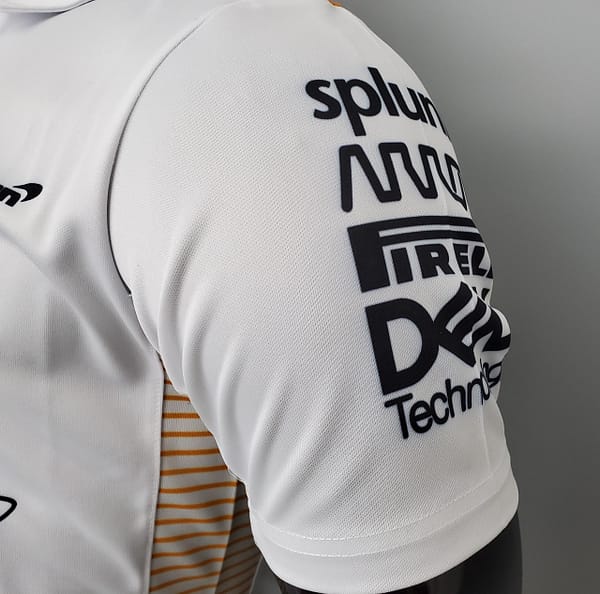 F1 McLaren White POLO S-5XL - Image 5