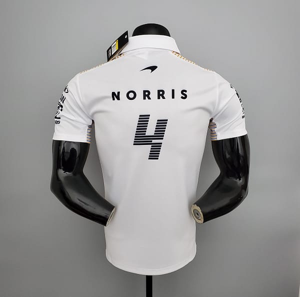 F1 McLaren White POLO S-5XL - Image 11