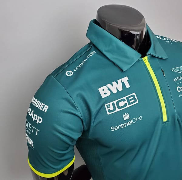 FI Formula One stadium service Aston Martin polo S-5XL - Image 6