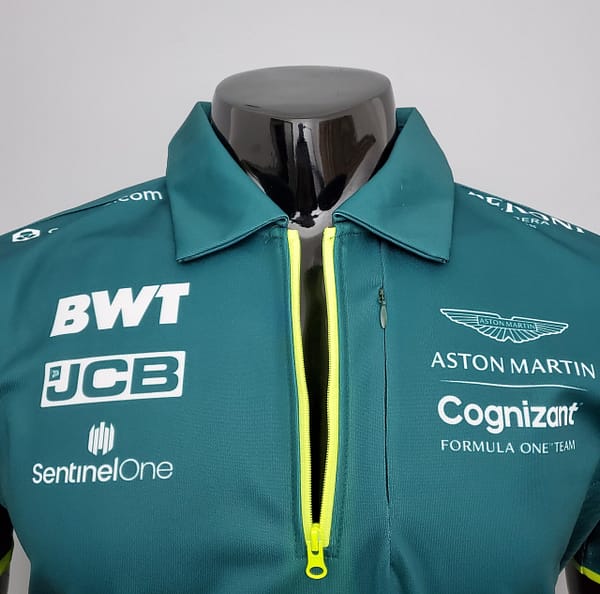 FI Formula One stadium service Aston Martin polo S-5XL - Image 10