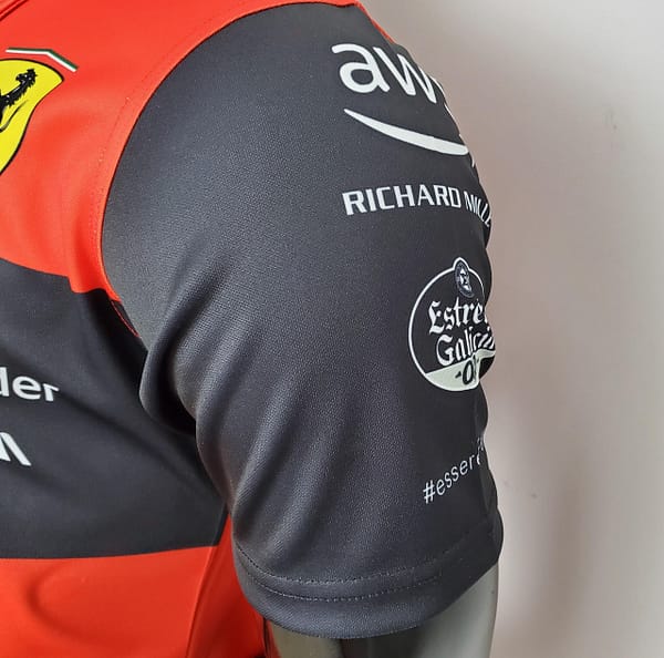 New F1 Formula One; Ferrari racing suit polo red S-5XL - Image 4