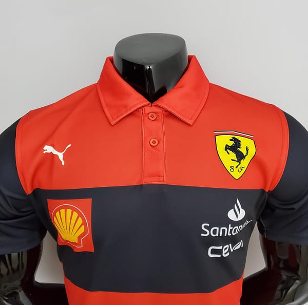 New F1 Formula One; Ferrari racing suit polo red S-5XL - Image 10