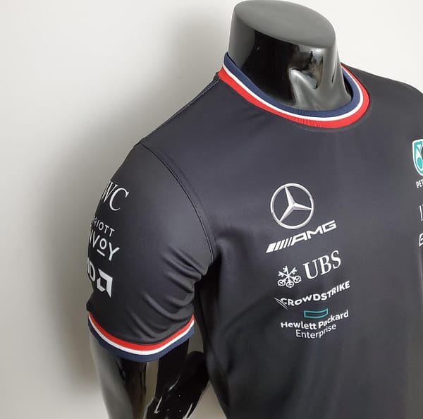 F1 Formula One 2022 Mercedes Black S-5XL - Image 8