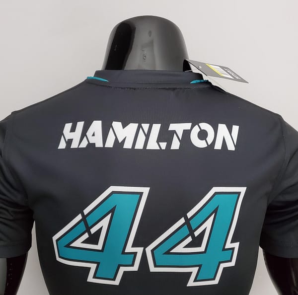 F1 Formula One 2022 Mercedes Black S-5XL - Image 2