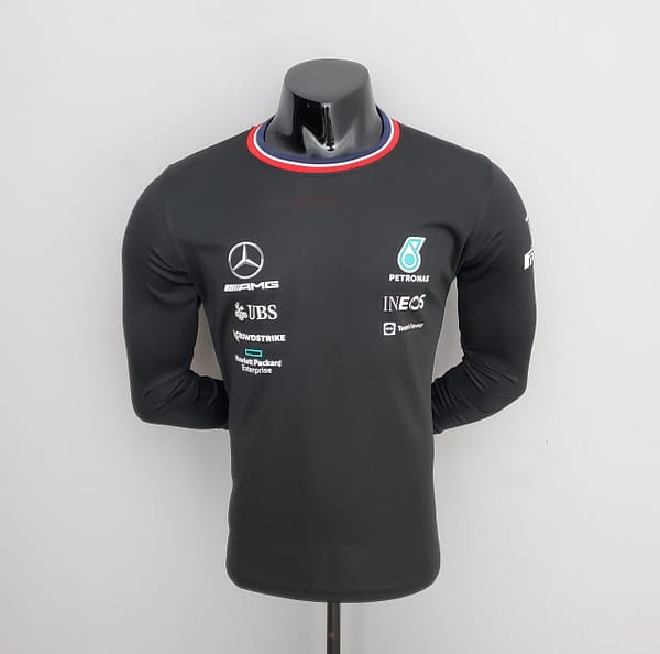 F1 Formula One 2022 Mercedes Long Sleeve black S-5XL