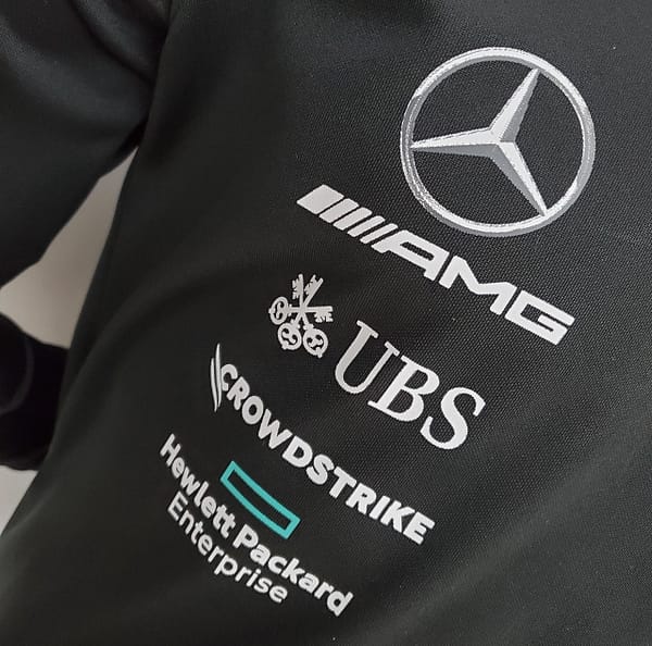 F1 Formula One 2022 Mercedes Long Sleeve black S-5XL - Image 4