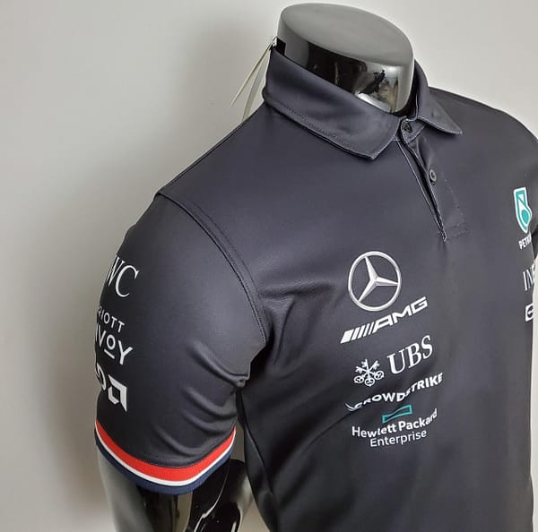 F1 Formula One 2022 Mercedes Polo S-5XL - Image 4