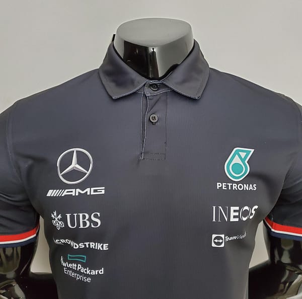 F1 Formula One 2022 Mercedes Polo S-5XL - Image 7
