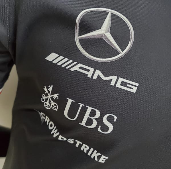 F1 Formula One 2022 Mercedes Polo S-5XL - Image 5