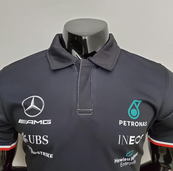 F1 Formula One 2022 Mercedes Polo S-5XL - Image 7