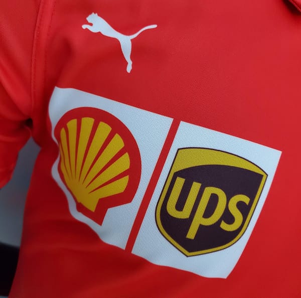 F1 Formula One 2022 Ferrari Polo Red S-5XL - Image 5