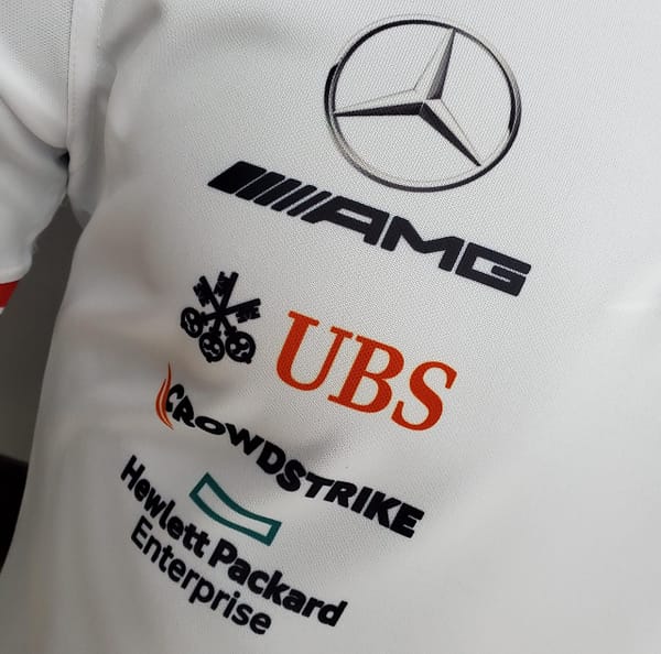 F1 Formula One 2022 Racing Suit Mercedes Polo White S-5XL - Image 6