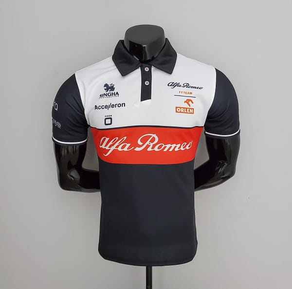 F1 Formula One 2022 Alfa Rome Polo S-5XL