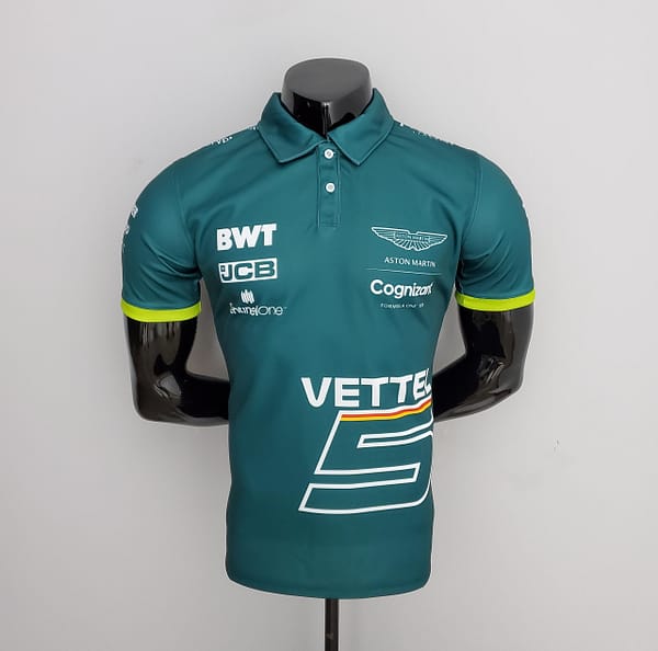 F1 Formula One 2022 Aston Martin Polo Green S-5XL
