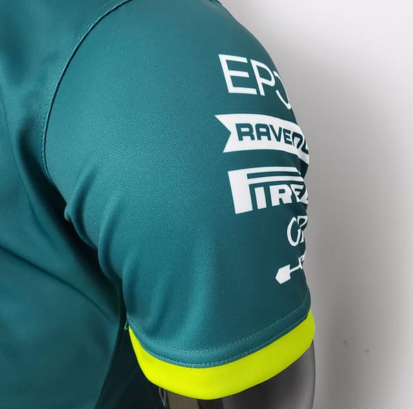F1 Formula One 2022 Aston Martin Polo Green S-5XL - Image 4