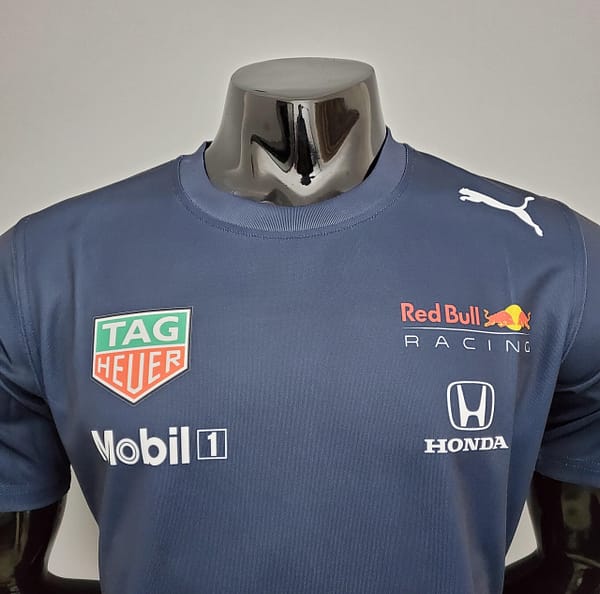 F1 Formula One racing suit; Honda Red Bull racing suit Royal Blue S-5XL - Image 8