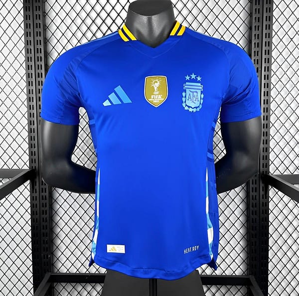 Player Version 2025 Argentina Away Blue Jersey