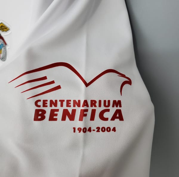 Retro Benfica 04/05 away Soccer Jersey - Image 4