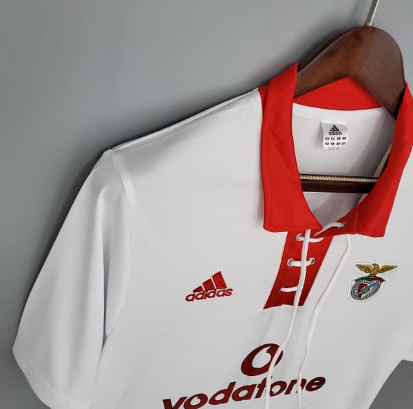 Retro Benfica 04/05 away Soccer Jersey - Image 5