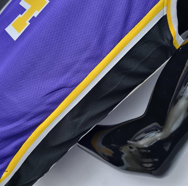 75th Anniversary Anthony #7 Los Angeles Lakers Jordan Purple NBA Jersey - Image 7