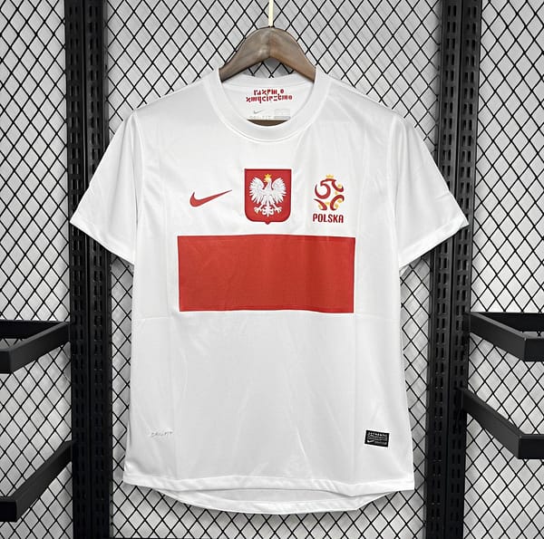 Retro 2012 Poland Home Jersey