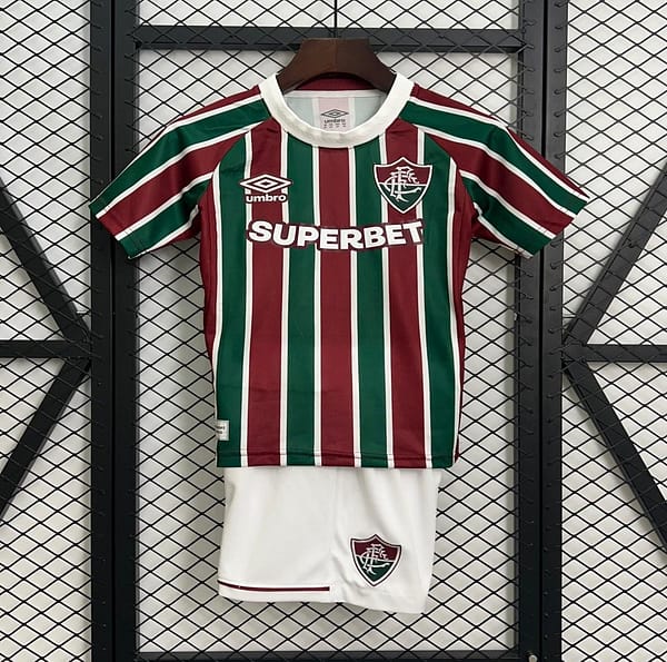25/26 Kids Fluminense Home Size 16-28 Jersey