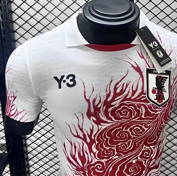 Player Version 2024 Japan x Y3 White Special Jersey - Image 2