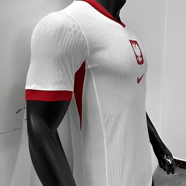 Player Version 2024 Poland Home Jersey - Image 3
