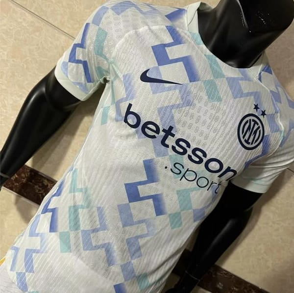 Player Version 25/26 Inter Milan Away White Jersey With Sponsor - Image 3
