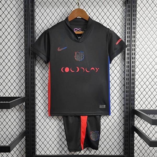 24/25 Kids Barcelona x Coldplay Away 16-28 Jersey