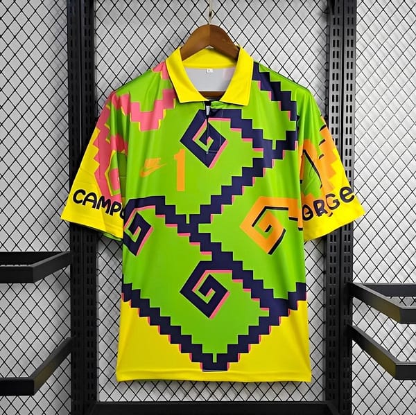 Retro 1995 Mexico Goalkeeper Campos Jersey