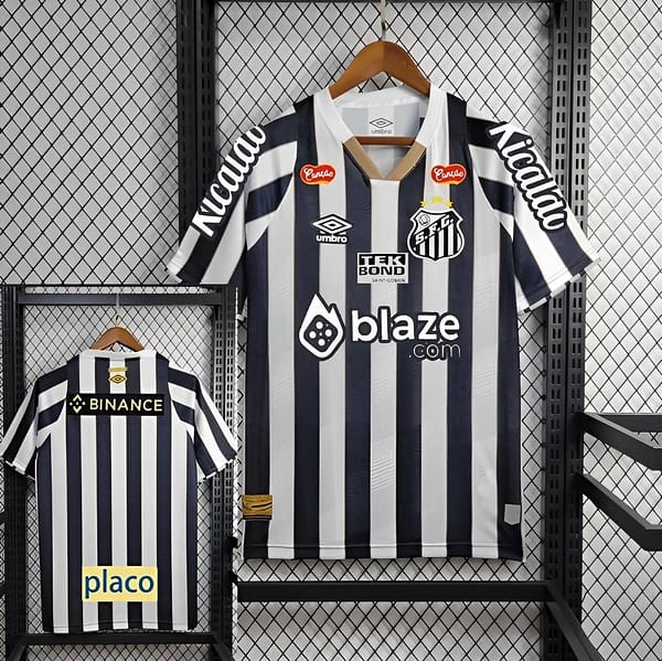 24/25 Santos Away Jersey + All Sponsors