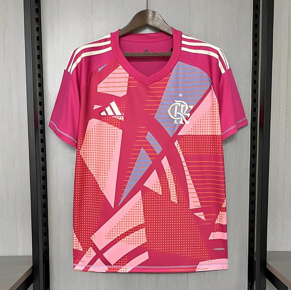 25/26 Flamengo Goalkeeper Pink Jersey S-XXXXL