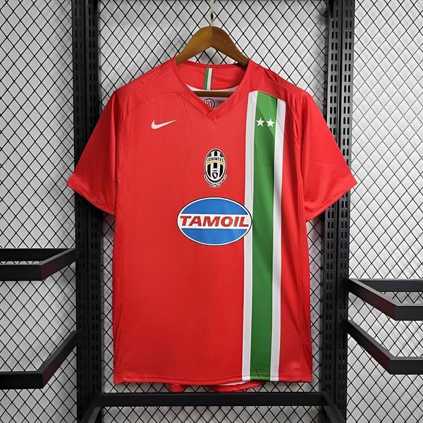 Retro 05/06 Juventus Away Red Jersey