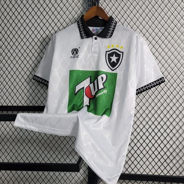 Retro 94/95 Botafogo Third White Jersey - Image 4