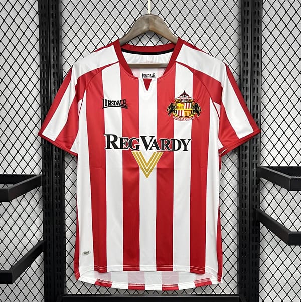 Retro 05/06 Sunderland Home Jersey - Image 8