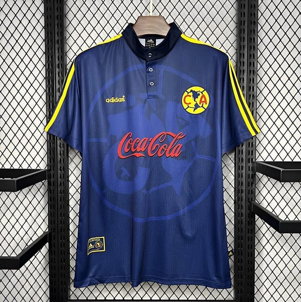 Retro 98/99 Club America Away Navy Jersey