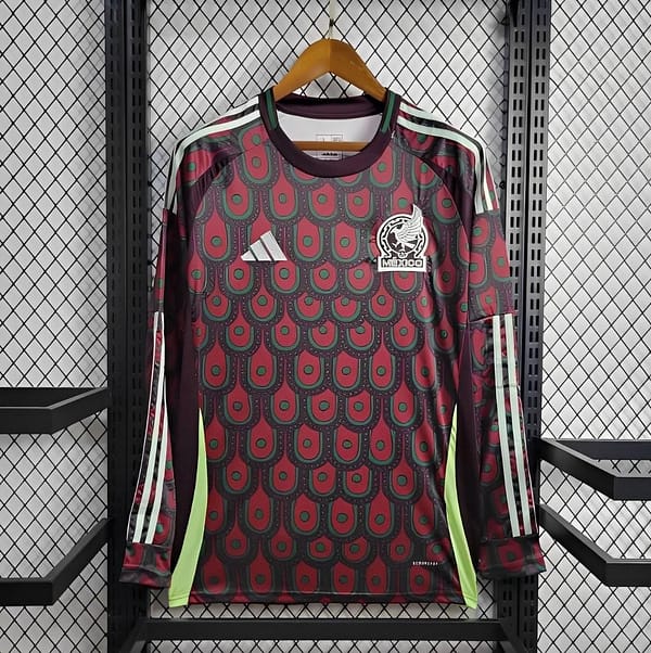 2024 Mexico Home Long Sleeve Jersey