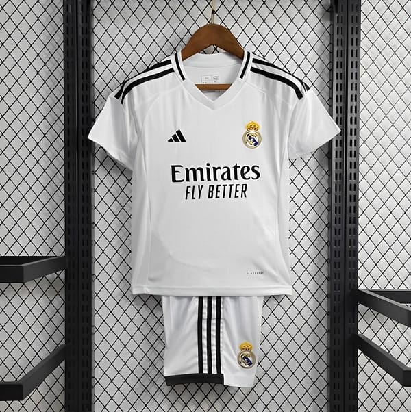 24/25 Kids Real Madrid Home Jersey - Image 10