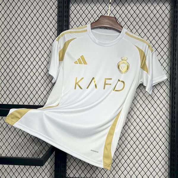 24/25 Al-Nassr Third White Jersey - Image 4