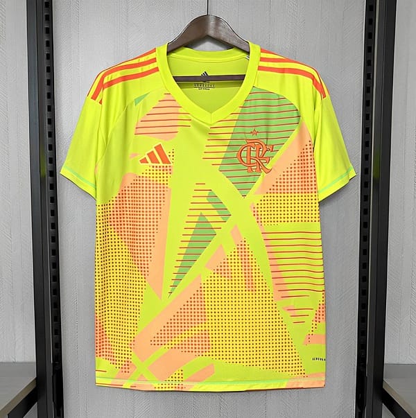 25/26 Flamengo Goalkeeper Fluorescent Green Jersey S-XXXXL
